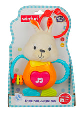 Jucarie bebelusi iepuras cu sunete distractive. Winfun, 153